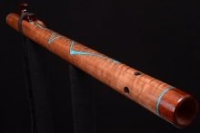 Satinwood Native American Flute, Minor, Low F-4, #G5H